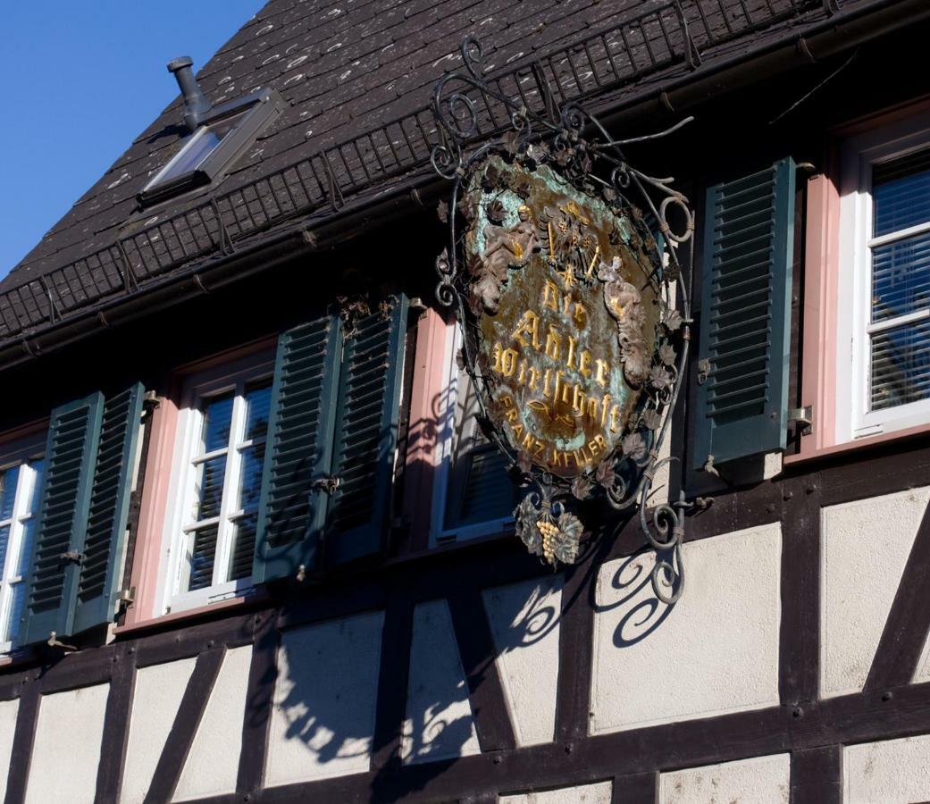 Gaestezimmer Der Adler Wirtschaft ハッテンハイム エクステリア 写真
